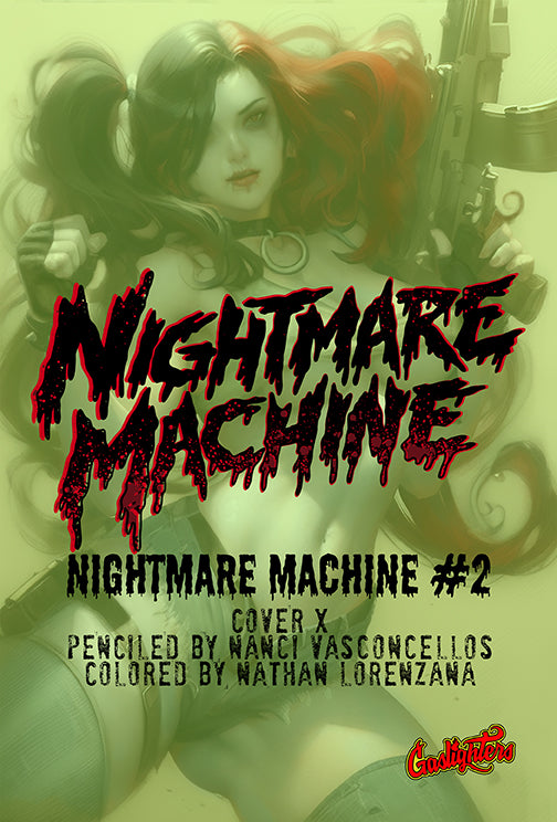 Nightmare Machine 2 (Gaslighters) CVR X (44 Pages) Interiors (2nd Print)