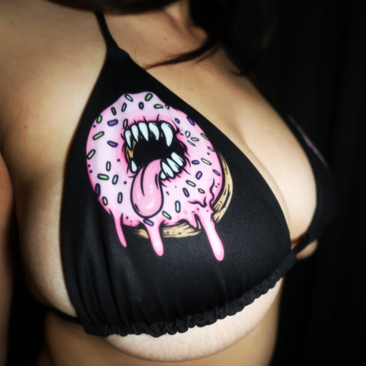 Bad Donut String Bikini Top