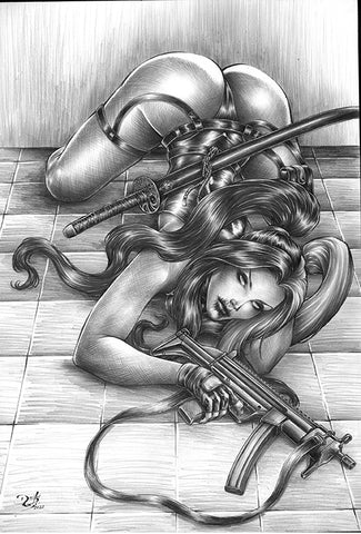 Nightmare Machine 3 Pencil Cover XB - Dacilio Costa - Interiors (2nd Print)