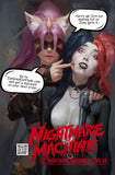 Pre-Order Nighmare Machine (Gaslighters) #7 - Zoey & Meowli Cosplay CVR XX - Alfret Le