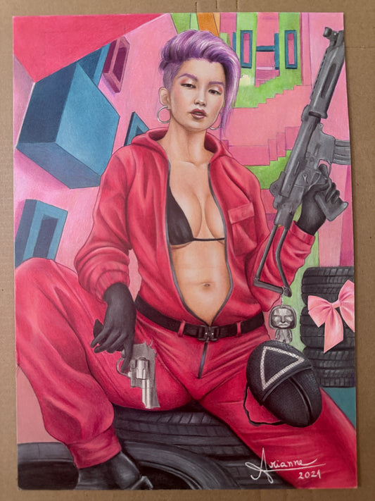 Nightmare Machine (Gaslighters) #7 – Cover B - Original Art by Arianne Lima