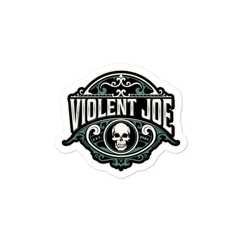 Violent Joe Coffee Brand Logo Sticker